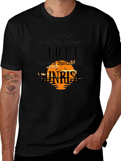 Inspirational Sunrise Graphic T-Shirt