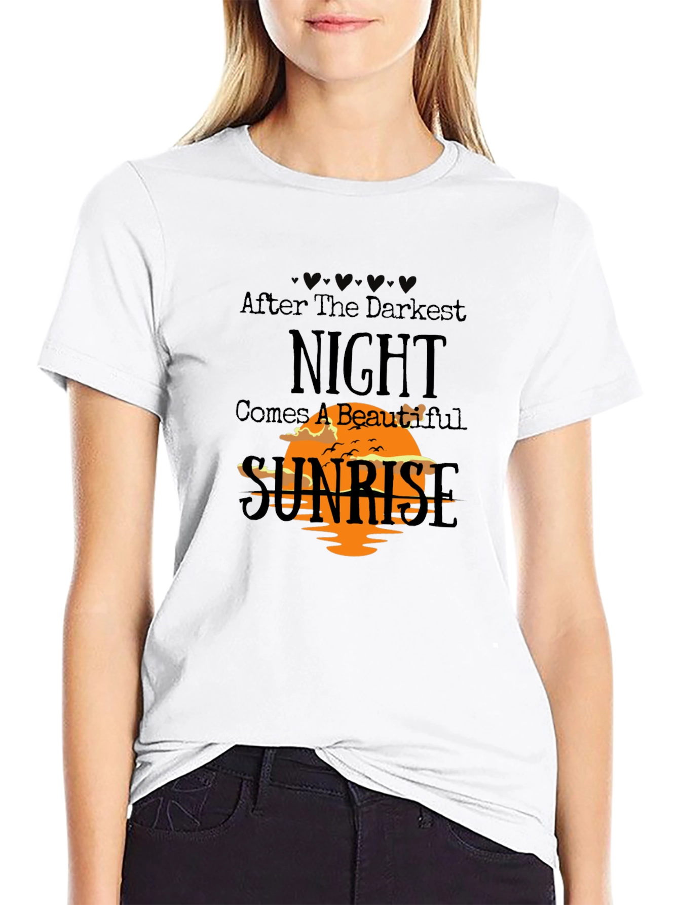 Inspirational Sunrise Graphic T-Shirt