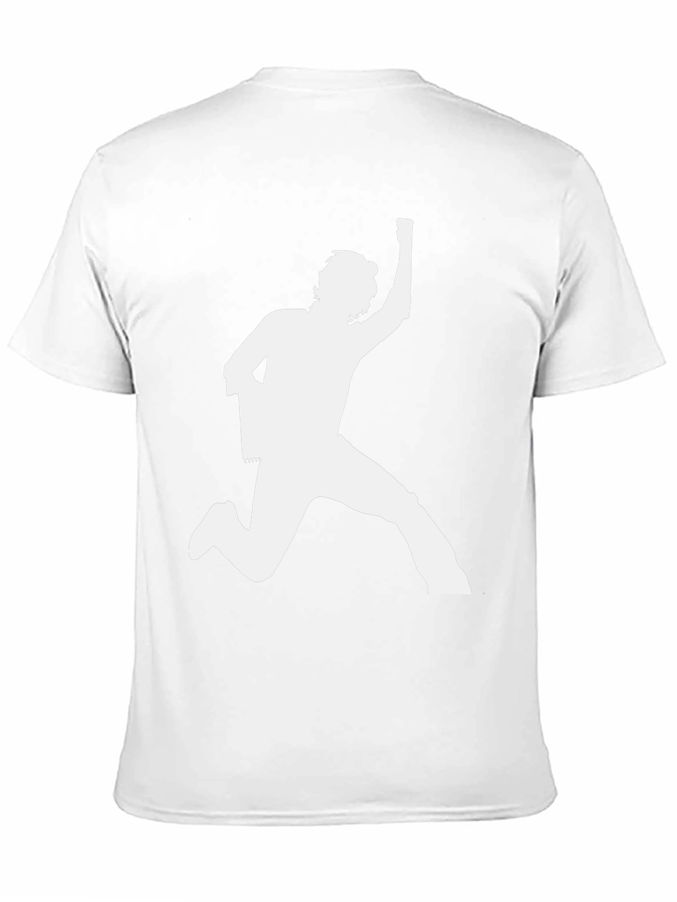 Silhouette Man Black Graphic Tee