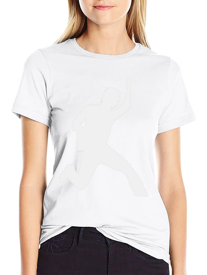 Silhouette Man Black Graphic Tee