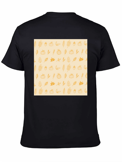 Autumn Harvest Print Tee - Stylish Fall Fashion