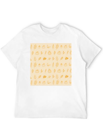 Autumn Harvest Print Tee - Stylish Fall Fashion