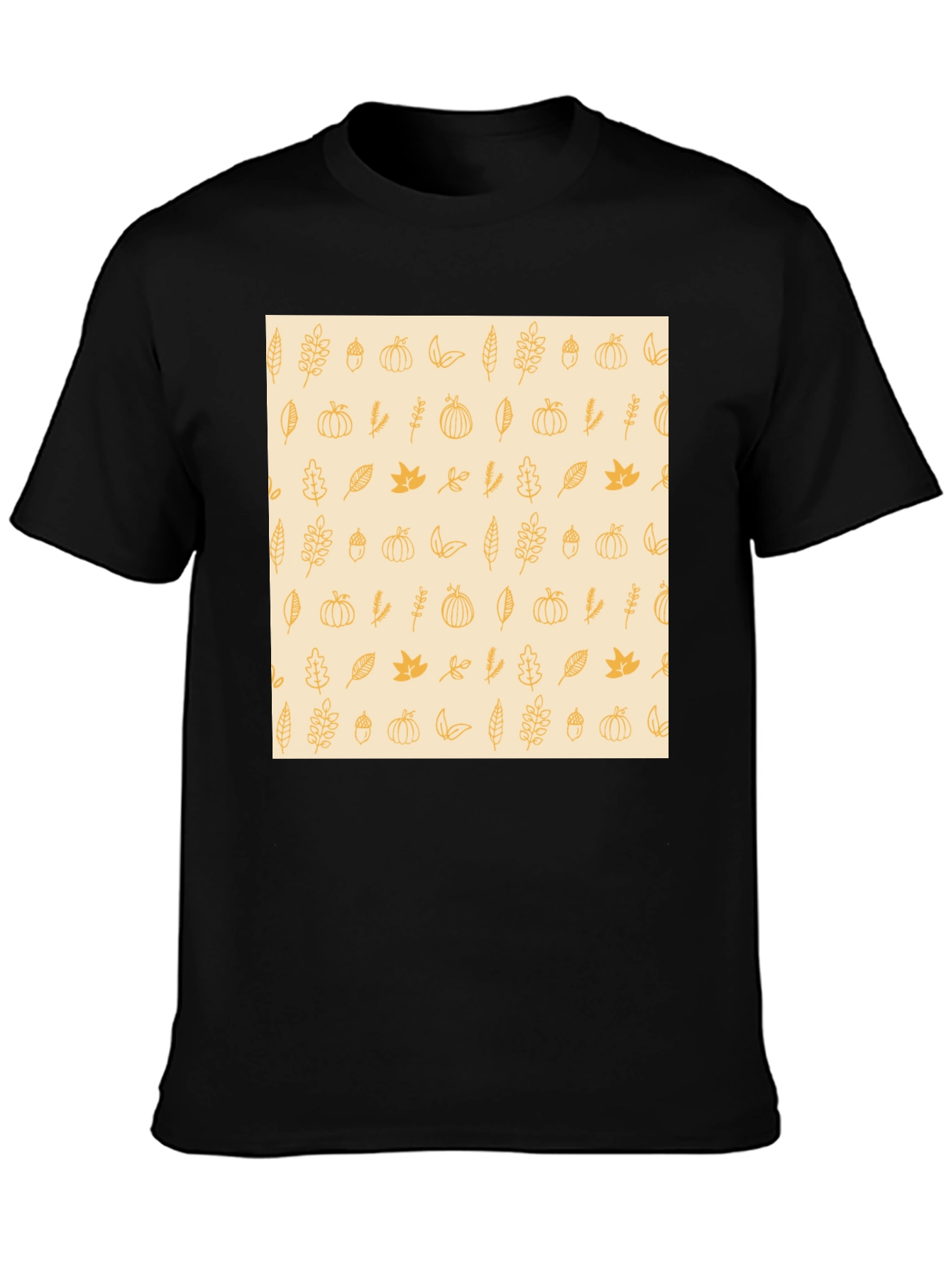 Autumn Harvest Print Tee - Stylish Fall Fashion