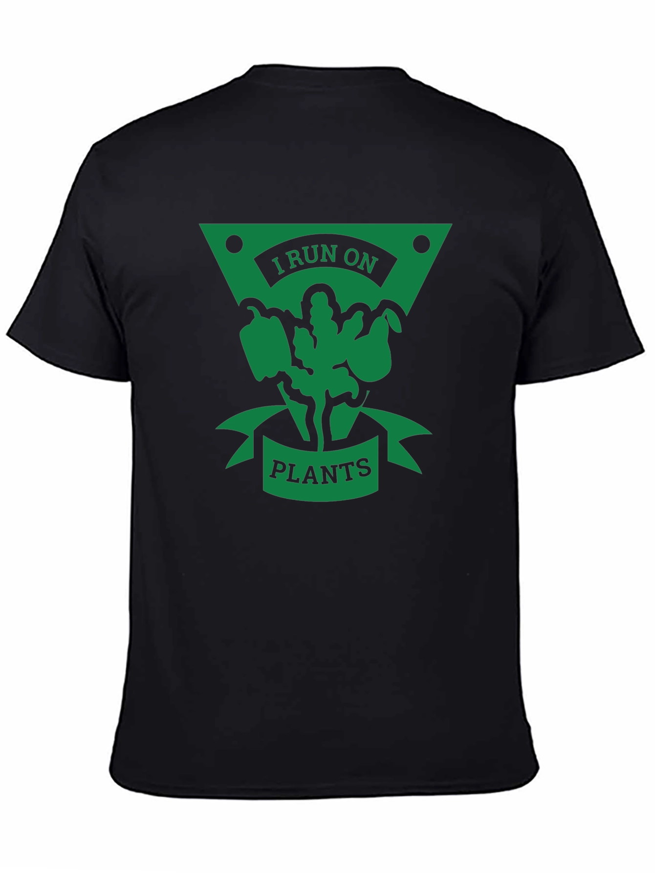 I Run on Plants T-Shirt - Vegan Lifestyle Tee