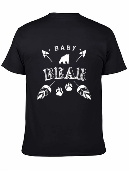 Baby Bear Graphic Tee - Cute Family Matching Shirt