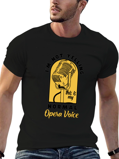 Opera Voice T-Shirt - Funny Singer Tee