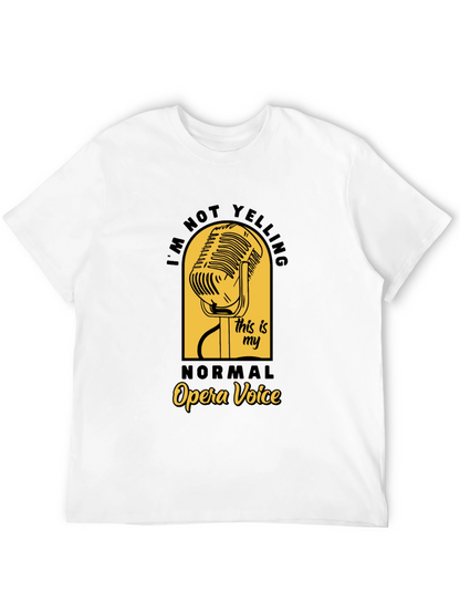 Opera Voice T-Shirt - Funny Singer Tee
