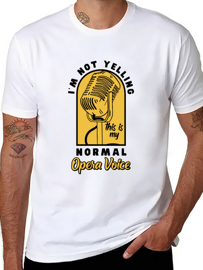 Opera Voice T-Shirt - Funny Singer Tee