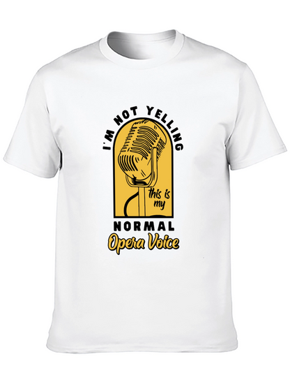 Opera Voice T-Shirt - Funny Singer Tee
