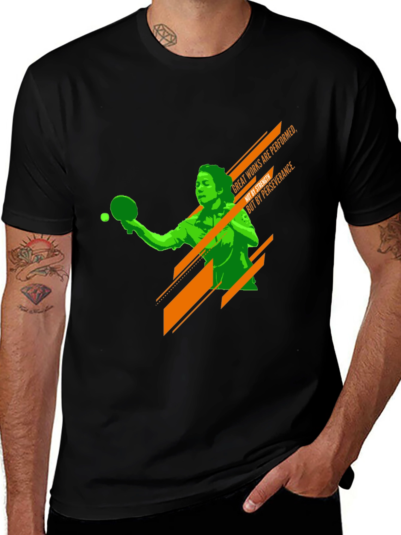 Ping Pong Perseverance Graphic T-Shirt