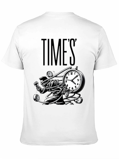 Times Up Graphic T-Shirt - Black