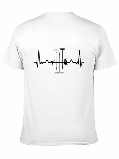 Cleaning Life T-Shirt - Heartbeat Pulse Design