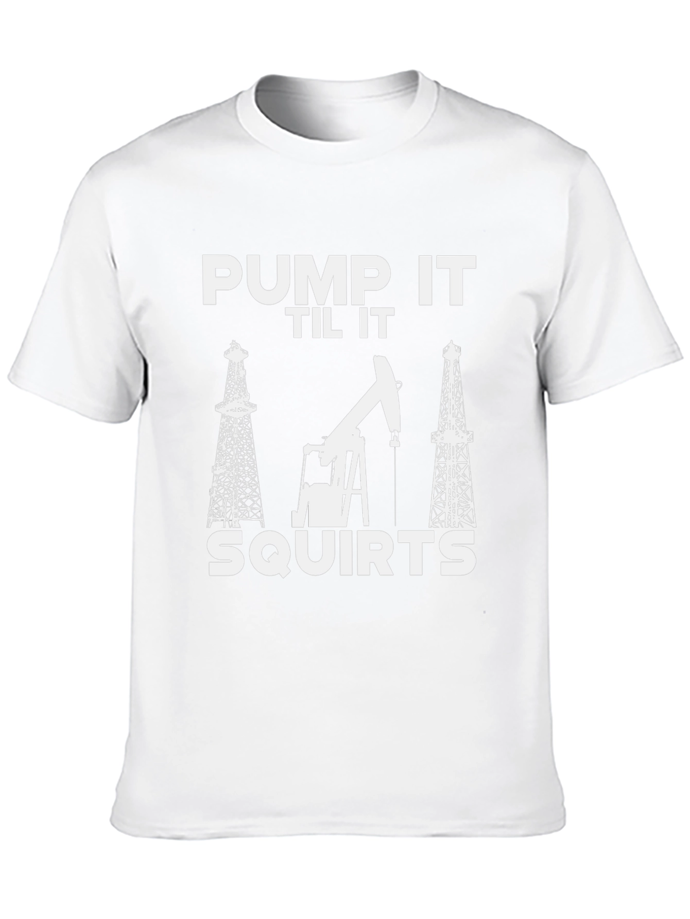 Pump It Til It Squirts Black T-Shirt