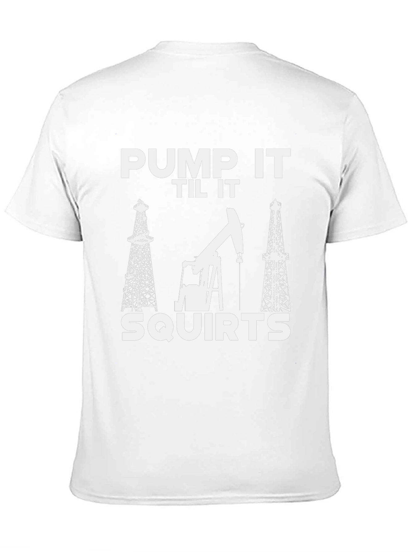 Pump It Til It Squirts Black T-Shirt