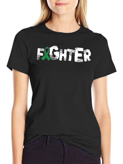 Fighter Ribbon Awareness Graphic Tee