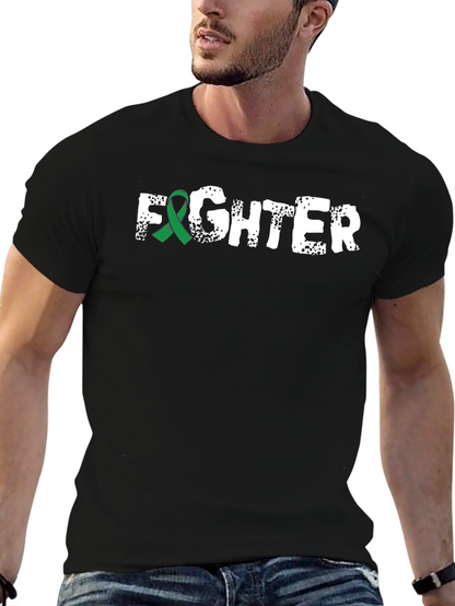 Fighter Ribbon Awareness Graphic Tee