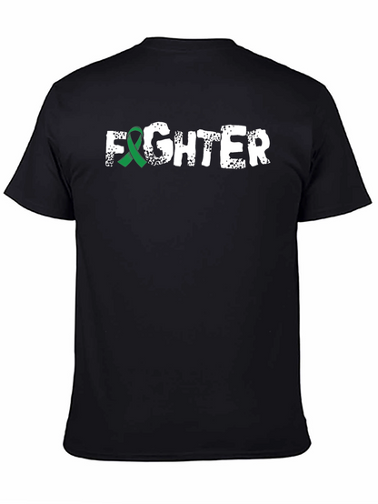 Fighter Ribbon Awareness Graphic Tee
