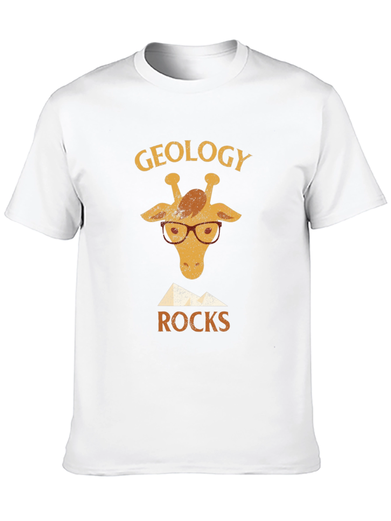 Geology Giraffe T-Shirt - Geology Rocks!