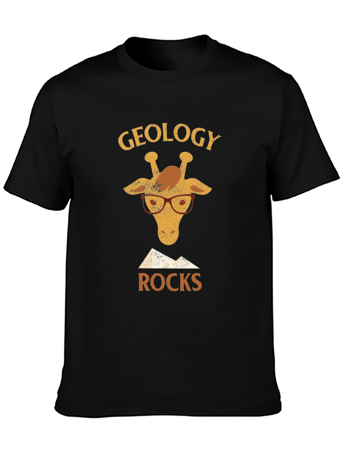 Geology Giraffe T-Shirt - Geology Rocks!