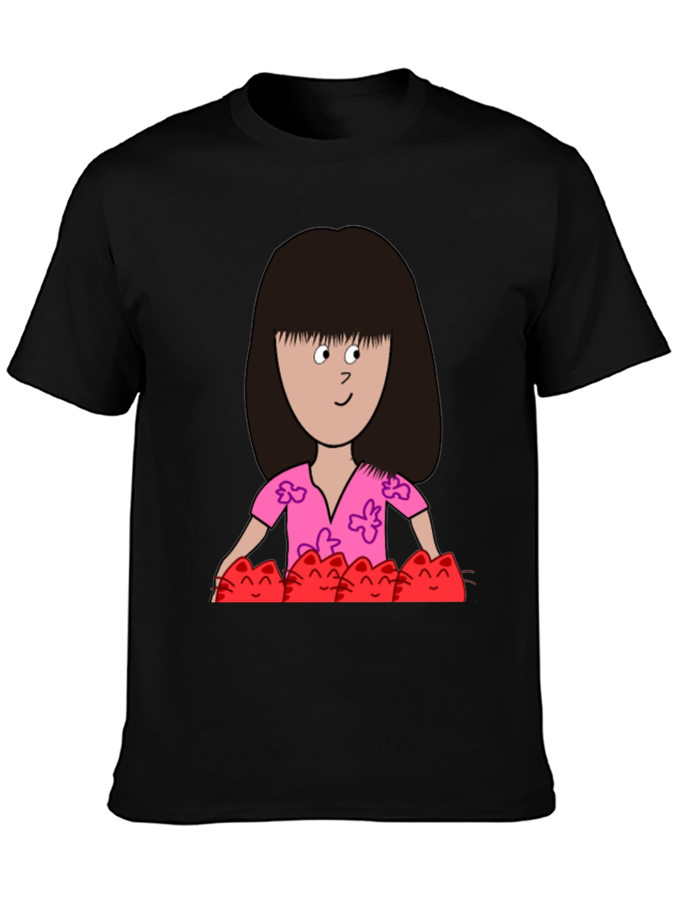 Cartoon Graphic T-Shirt