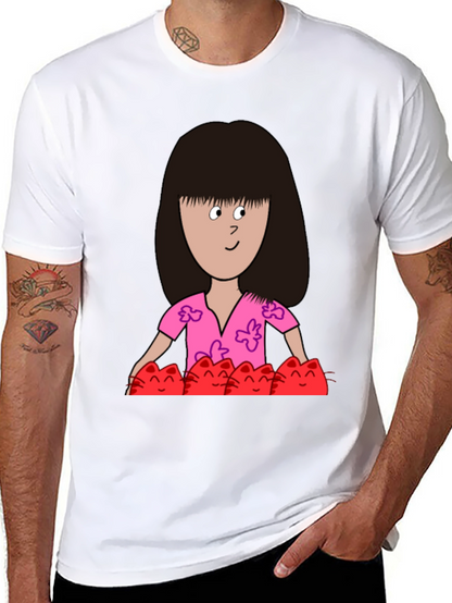 Cartoon Graphic T-Shirt
