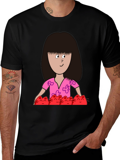 Cartoon Graphic T-Shirt