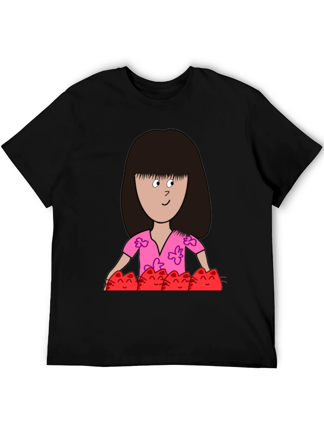 Cartoon Graphic T-Shirt