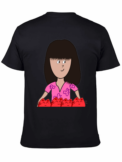 Cartoon Graphic T-Shirt