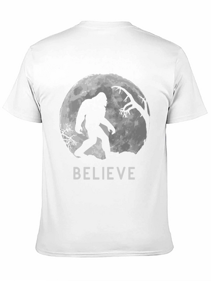Believe Bigfoot T-Shirt - Cryptozoology Tee