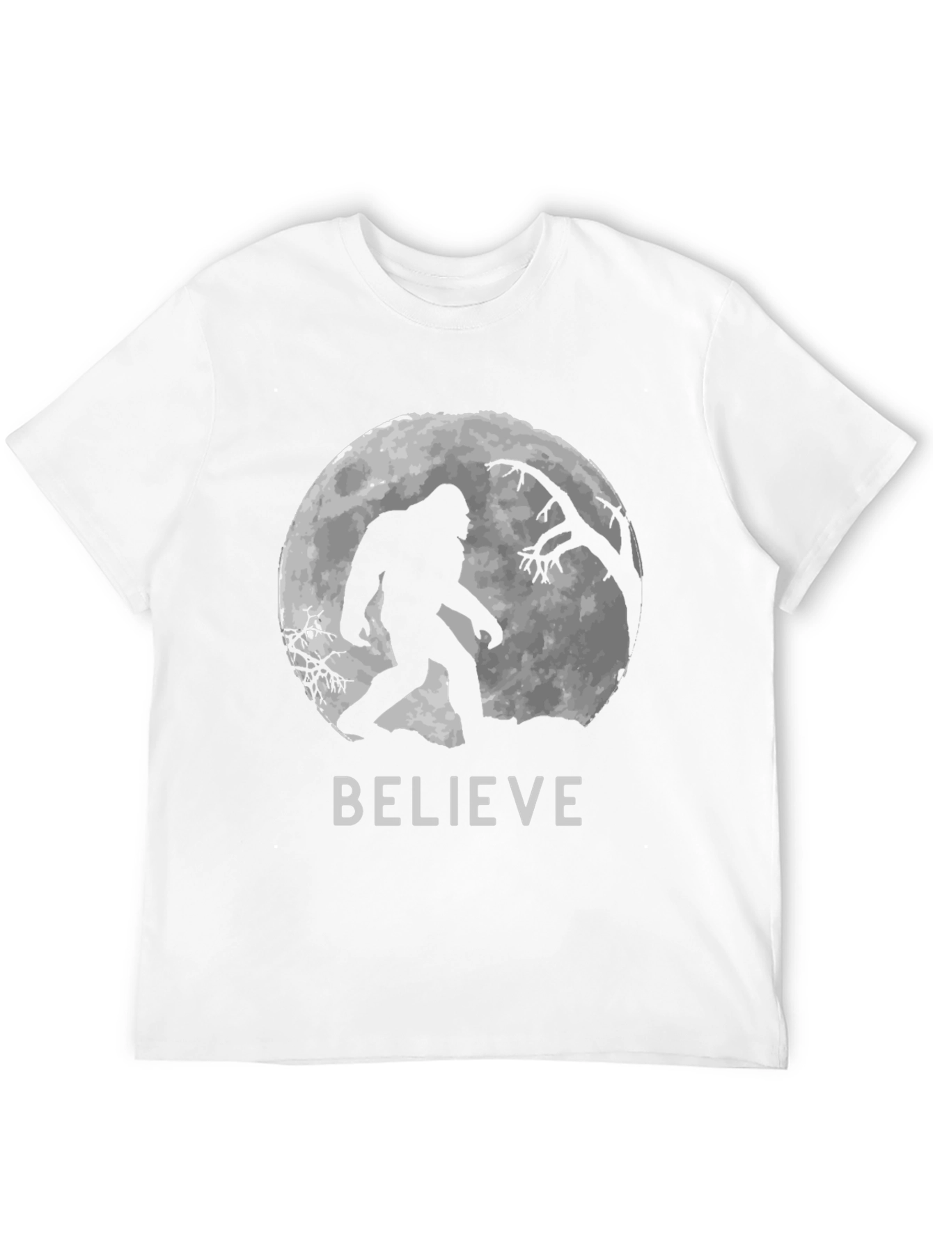 Believe Bigfoot T-Shirt - Cryptozoology Tee