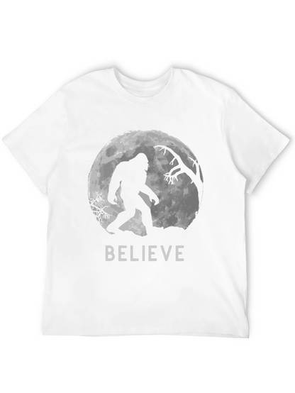 Believe Bigfoot T-Shirt - Cryptozoology Tee