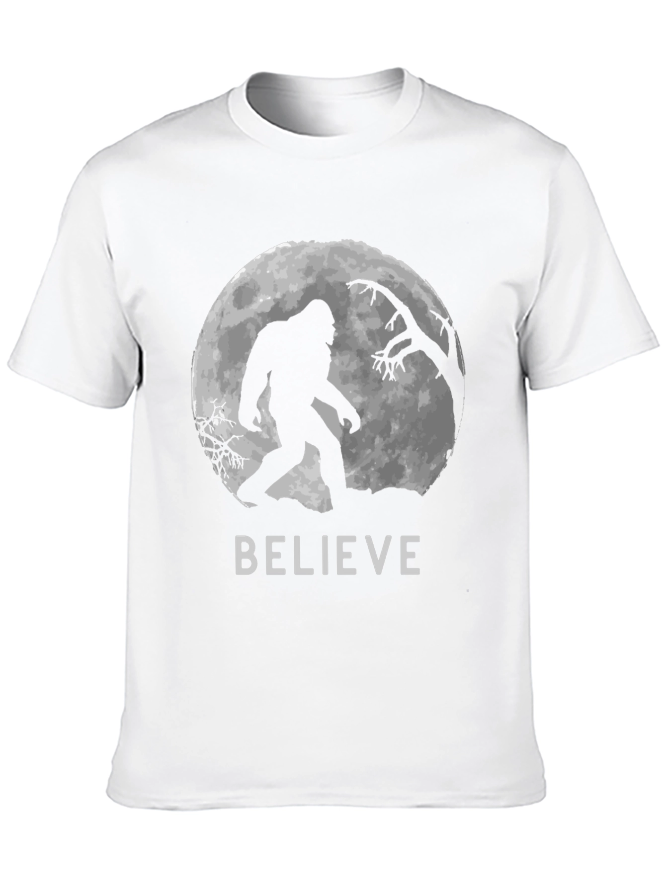 Believe Bigfoot T-Shirt - Cryptozoology Tee