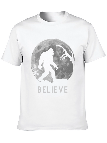 Believe Bigfoot T-Shirt - Cryptozoology Tee