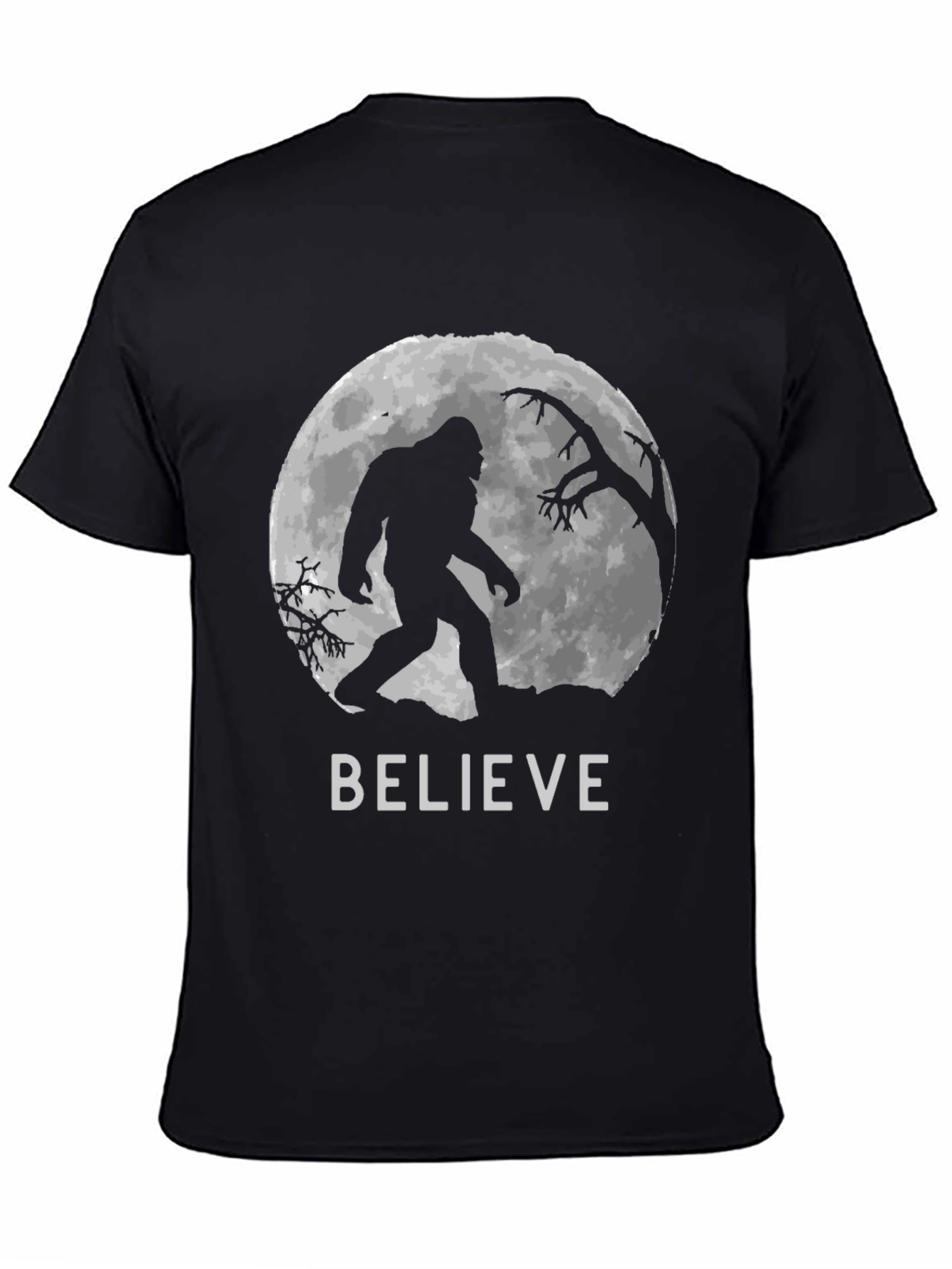Believe Bigfoot T-Shirt - Cryptozoology Tee