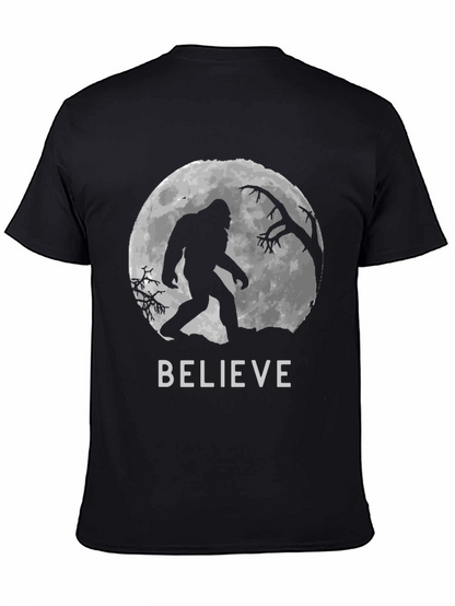 Believe Bigfoot T-Shirt - Cryptozoology Tee