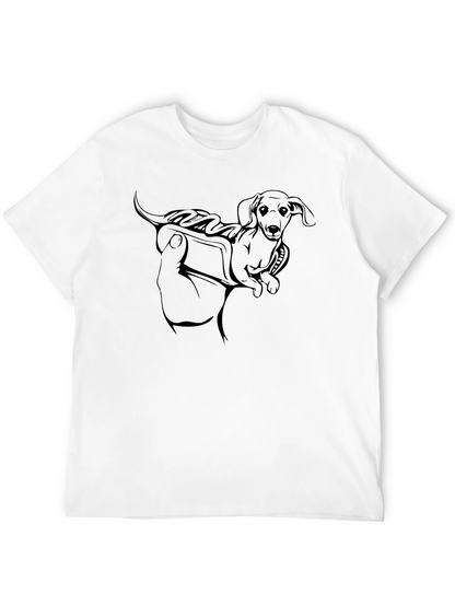 Dachshund Hot Dog Graphic Tee - Unisex