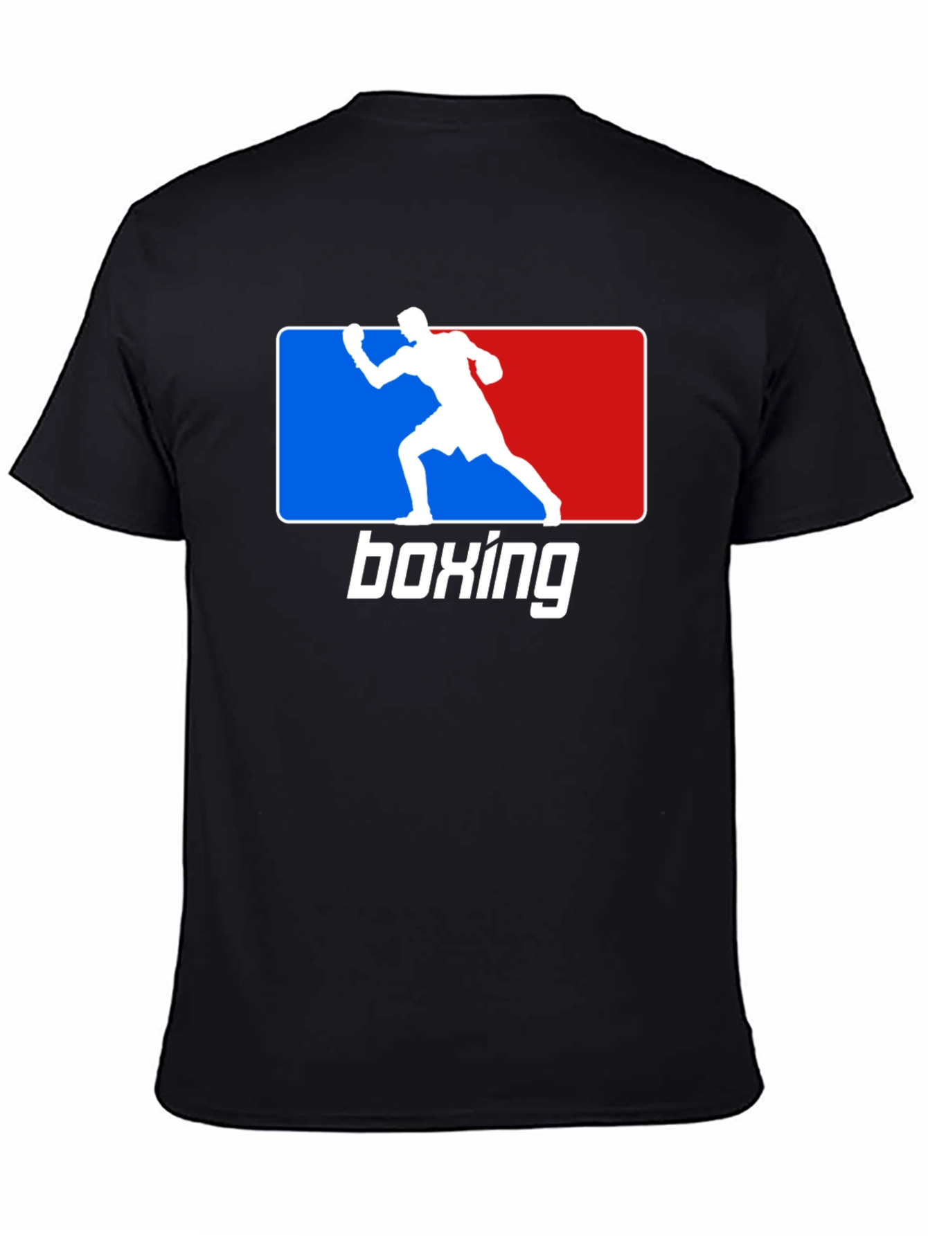 Boxing Graphic T-Shirt - Black