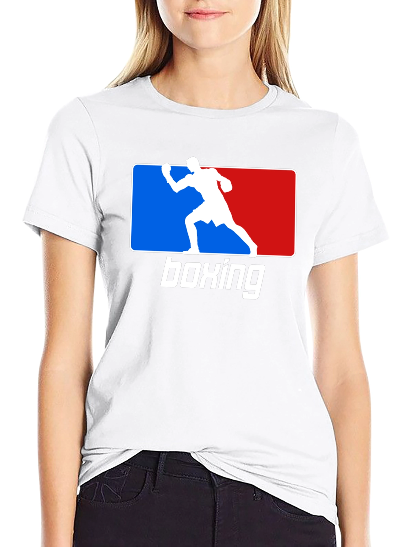 Boxing Graphic T-Shirt - Black
