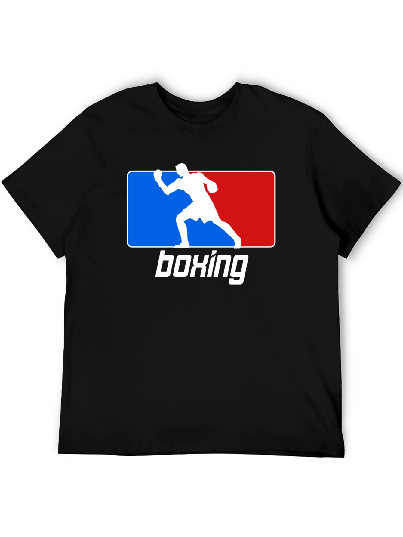 Boxing Graphic T-Shirt - Black