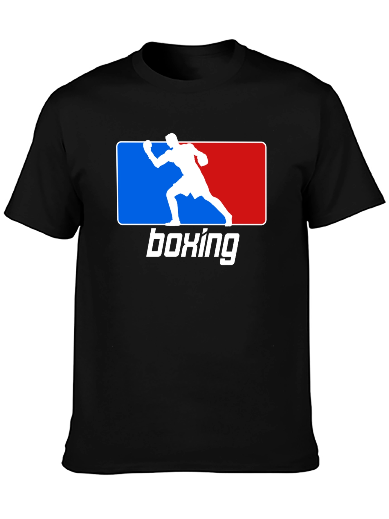 Boxing Graphic T-Shirt - Black