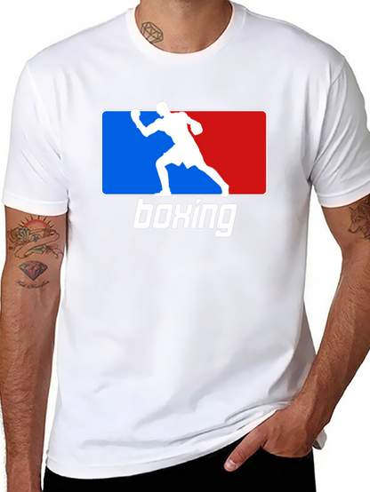 Boxing Graphic T-Shirt - Black