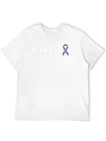 Survivor Ribbon Graphic T-Shirt