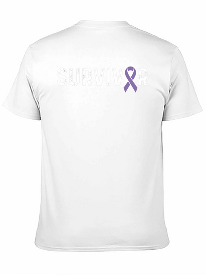 Survivor Ribbon Graphic T-Shirt