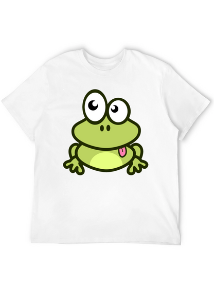 Frog Graphic T-Shirt - Casual Style
