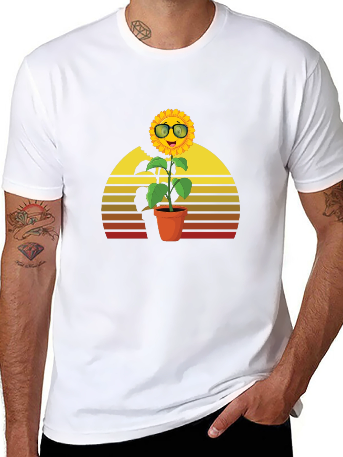 Sunflower Graphic T-Shirt