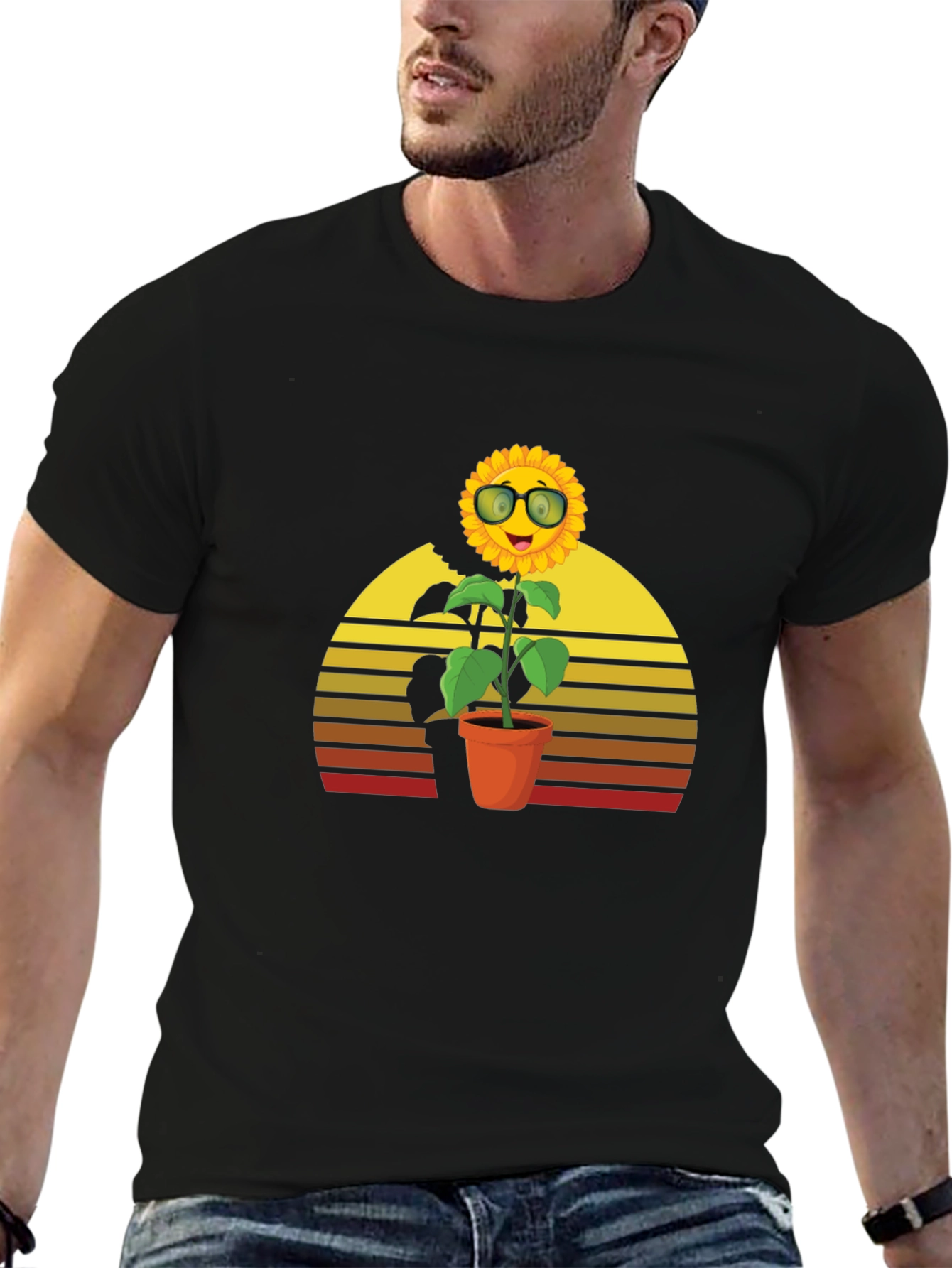 Sunflower Graphic T-Shirt