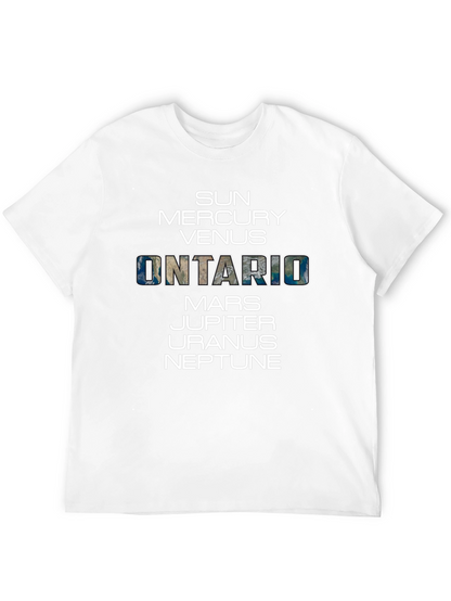 Ontario T-Shirt Planetary Theme