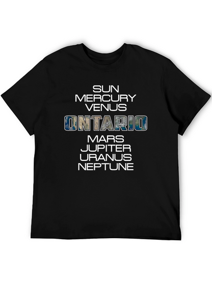 Ontario T-Shirt Planetary Theme