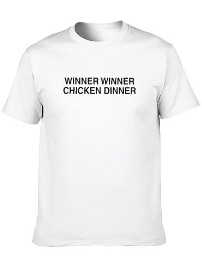 Winner Winner Chicken Dinner Black T-Shirt