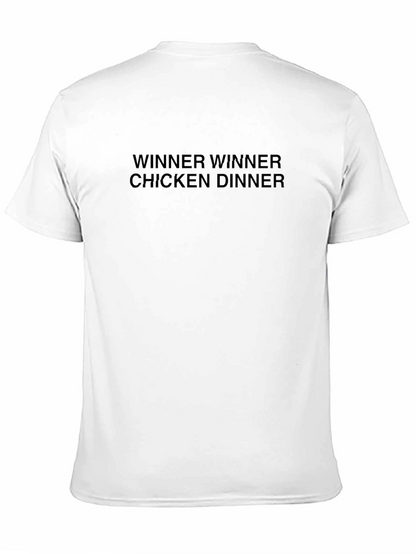 Winner Winner Chicken Dinner Black T-Shirt